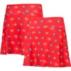 CONCEPTS SPORT CONCEPTS SPORT SCARLET SAN FRANCISCO 49ERS RECORD ALLOVER PRINT KNIT SLEEP SKORT