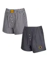 Concepts Sport Women's 2-pack Charcoal Boston Bruins Boxer Shorts Set In White