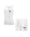 Concepts Sport Women's 2-pieace Houston Astros Quartz Tank Top And Shorts Set In Multi