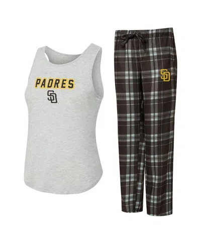 Concepts Sport Women's 2-piece San Diego Padres Regulate Tank And Pants Set In Multi