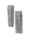 Concepts Sport Women's Black Austin Fc Sienna Flannel Pants In Black