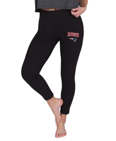 Concepts Sport Women's Black New England Patriots Sentry Knit Leggings
