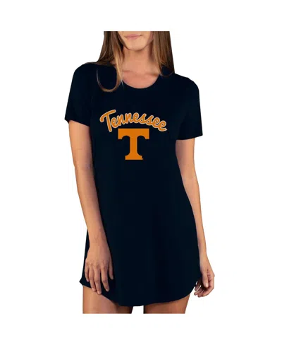 Concepts Sport Women's Black Tennessee Volunteers Marathon Nightshirt
