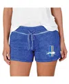 Concepts Sport Women's Blue Detroit Lions Mainstream Terry Lounge Shorts In Blue