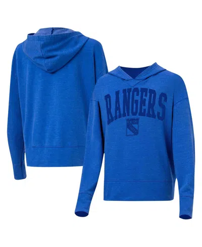 Concepts Sport Women's Blue Tampa Bay Lightning Volley Pullover Hoodie