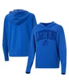Concepts Sport Women's Blue Tampa Bay Lightning Volley Pullover Hoodie In Blue