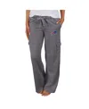 Concepts Sport Women's Charcoal Buffalo Bills Trackside Cargo Pants In Gray