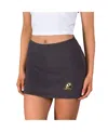 Concepts Sport Women's Charcoal Oregon Ducks Centerline Knit Skort In Brown
