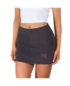 Concepts Sport Women's Charcoal South Carolina Gamecocks Centerline Knit Skort In Brown