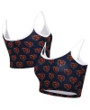Concepts Sport Women's  Navy Chicago Bears Gauge Lounge Bralette In Navy