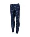 Concepts Sport Navy Dallas Cowboys Breakthrough Allover Print Leggings In Navy