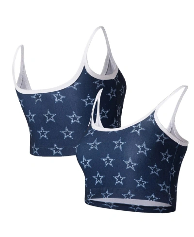 Concepts Sport Women's  Navy Dallas Cowboys Gauge Lounge Bralette