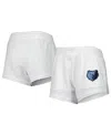 Concepts Sport Women's  White Memphis Grizzlies Sunray Shorts In White