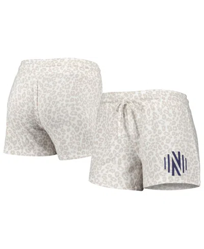Concepts Sport Women's Cream Nashville Sc Accord Shorts In White