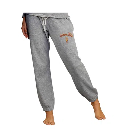 Concepts Sport Women's Gray Arizona State Sun Devils Mainstream Knit Jogger Pants