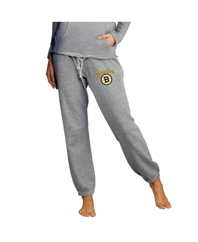 Concepts Sport Women's Gray Boston Bruins Mainstream Knit Jogger Pants