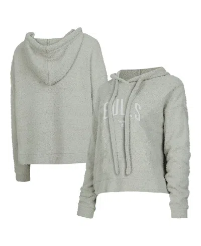 Concepts Sport Women's Gray Chicago Bulls Ventura Comfy Pullover Hoodie