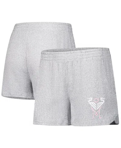 Concepts Sport Women's Gray Inter Miami Cf Juniper Shorts