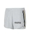 Concepts Sport Women's Gray Lafc Cedar Tri-blend Shorts In Gray