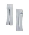 Concepts Sport Women's Gray New York Yankees Juniper Rib Knit Flare Sleep Pants In Gray