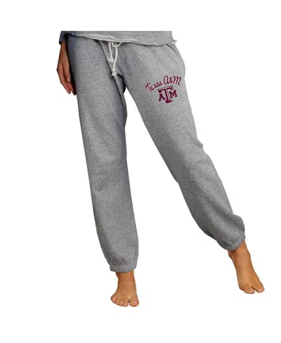 Concepts Sport Women's Gray Texas A&m Aggies Mainstream Knit Jogger Pants