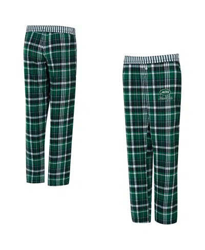 Concepts Sport Women's Green New York Jets Laney Plaid Tri-blend Pants