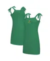 Concepts Sport Women's Kelly Green Oregon Ducks Tie-shoulder Nightdress In Green