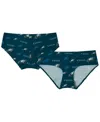 Concepts Sport Women's Midnight Green Philadelphia Eagles Mosaic Allover Print Knit Panty In Green