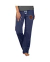 Concepts Sport Women's Navy Chicago Bears Quest Knit Lightweight Lounge Pants In Blue