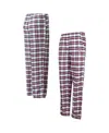 Concepts Sport Women's Navy/red Uswnt Sienna Flannel Pants In Navy,red