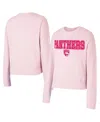 Concepts Sport Women's Pink Florida Panthers Tonal Pullover Sweatshirt In Pink