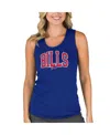 Concepts Sport Women's Royal Buffalo Bills Marathon Racer Back Tank Top In Blue