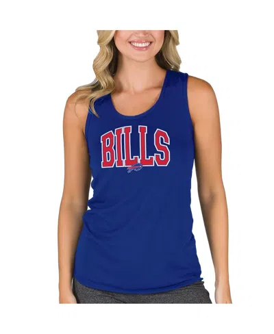 Concepts Sport Women's Royal Buffalo Bills Marathon Racer Back Tank Top In Blue