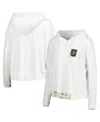 Concepts Sport Women's White Lafc Accord Hoodie Long Sleeve Top In White