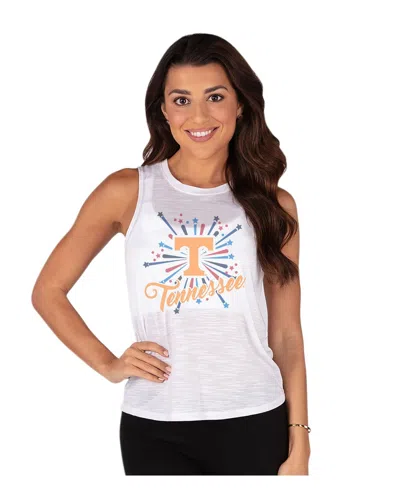 Concepts Sport Women's White Tennessee Volunteers Infuse Knit Tank Top