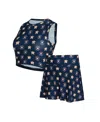 Concepts Sport Women'sâ 2-piece Navy Houston Astros Knit Tank Top And Skort Set In Multi