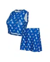 Concepts Sport Women'sâ 2-piece Royal Los Angeles Dodgers Knit Tank Top And Skort Set