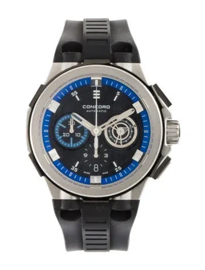 Pre-owned Concord C2 Automatic Chronograph Watch In Multi