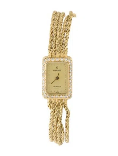 Pre-owned Concord Classic Watch, 12mm In Multi