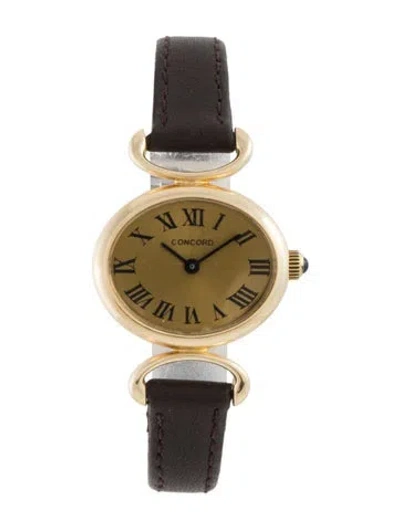 Pre-owned Concord Classic Watch In Multicolor