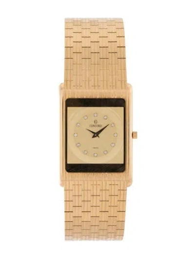 Pre-owned Concord Delirium Watch, 25mm In Multi