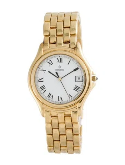 Pre-owned Concord Imperial Watch, 35mm In Multi