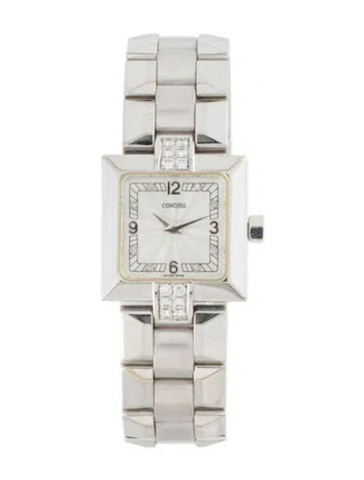 Pre-owned Concord La Scala Watch, 20mm In Multicolor