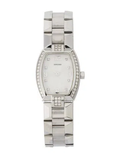 Pre-owned Concord La Scala Watch, 22mm In Multi