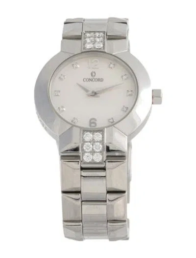 Pre-owned Concord La Scala Watch, 26mm In Multi