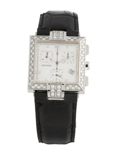 Pre-owned Concord La Scala Watch, 30mm In Multi