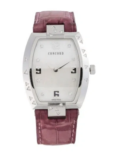 Pre-owned Concord La Scala Watch In Multi