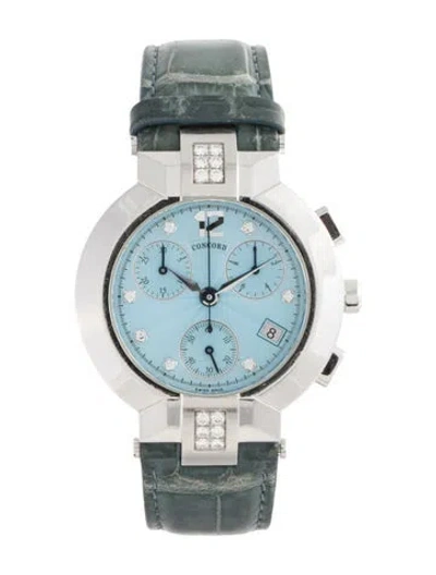 Pre-owned Concord La Scala Watch In Multicolor