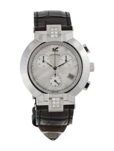 Pre-owned Concord La Scala Watch In Multicolor