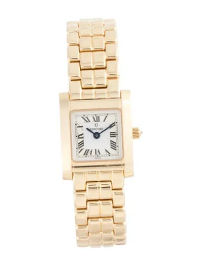 Pre-owned Concord La Tour Watch, 18mm In Multicolor
